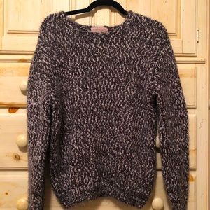 Medium chunky Philosophy Gray/ Blue sweater